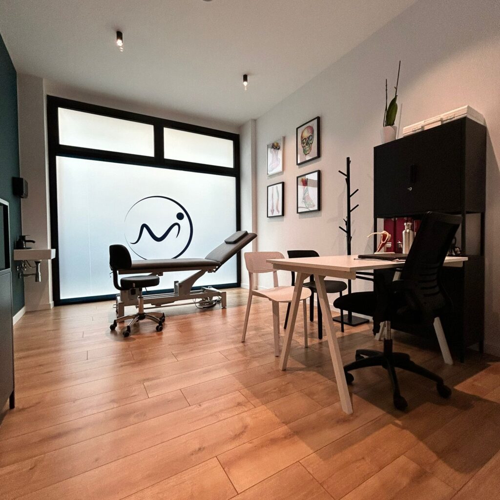 Sala trattamenti del centro di fisioterapia Eurehab all'EUR di Roma