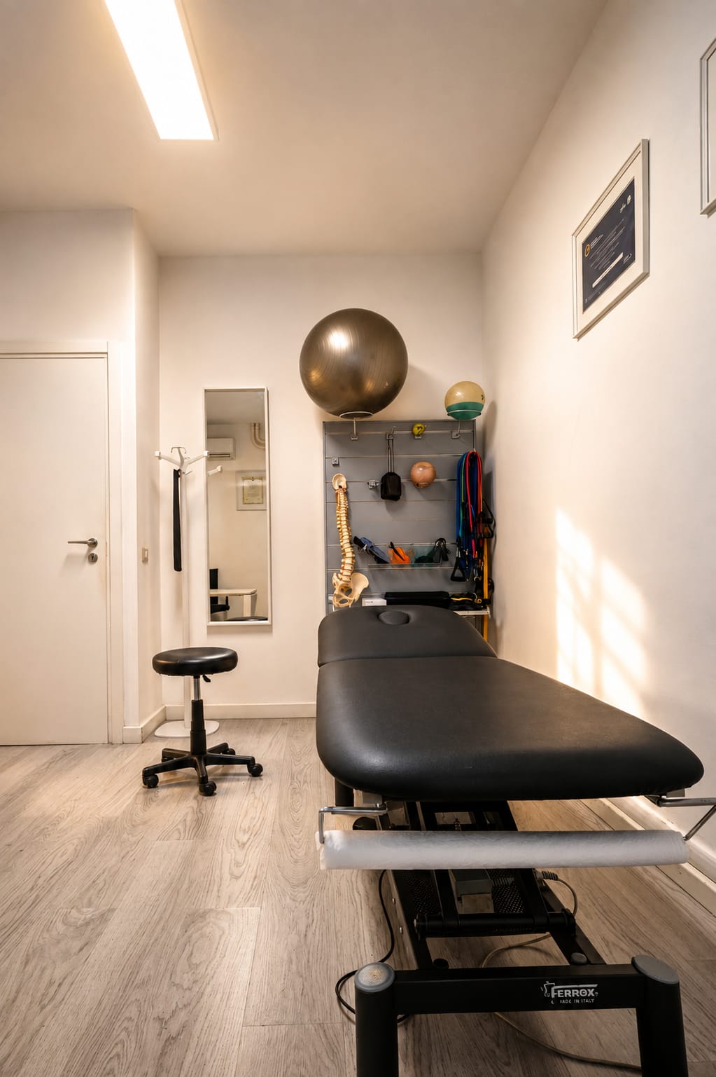 Attrezzature per la riabilitazione fisioterapica presso Eurehab Roma